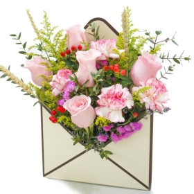 Envelope Of Flowers