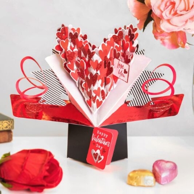 Limited Edition 3D  Valentine Card