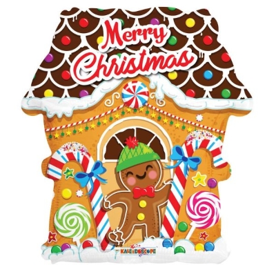 Gingerbread Christmas Balloon