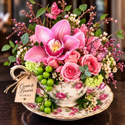 MAY Vintage Tea Cup Workshop