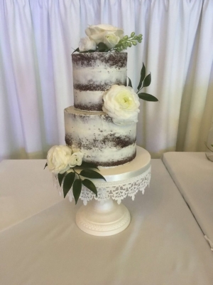 Rose Wedding Cake