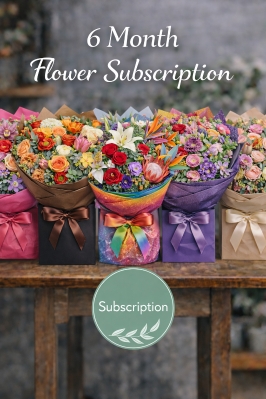 6 Month Flower Subscription