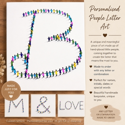Personalised Alphabet People
