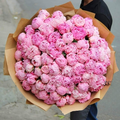 Perfect Pink Peony Present