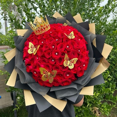 Raspberry Sherbert 100 roses