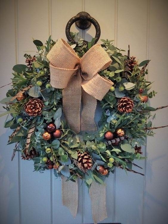 NOVEMBER Christmas Door Wreath Workshop