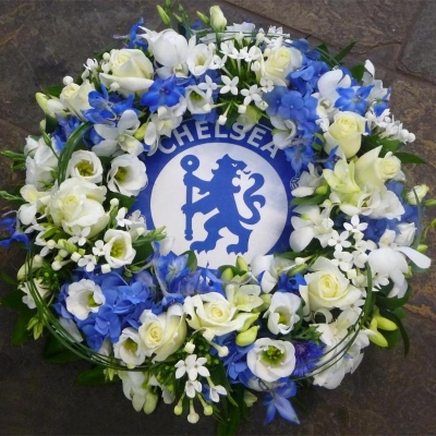 Football Badge Wreath