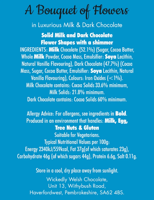 Chocolate Bouquet Of Flowers