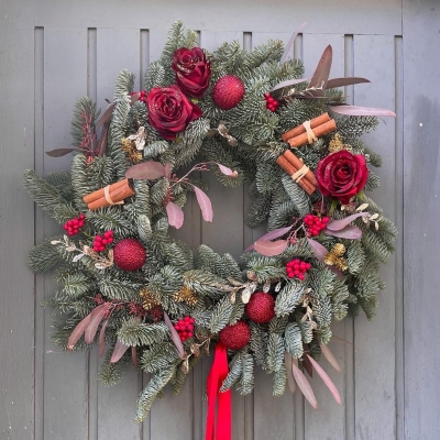 DECEMBER Christmas Door Wreath Workshop