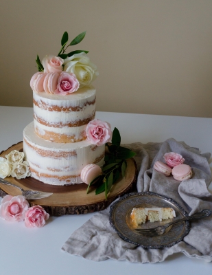 Macaron Wedding Cake