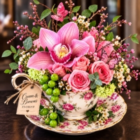 MAY Vintage Tea Cup Workshop
