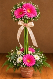 SEPTEMBER Fresh Flower Topiary Tree Workshop