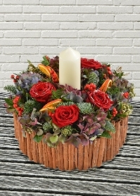 Red Velvet Christmas Cake
