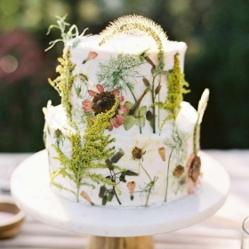 Flower Wedding Cake