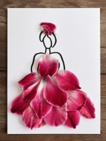Pink Petal Lady