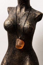 Raw Amber Necklace