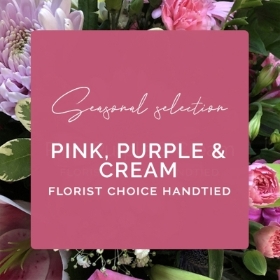 Pink Purple and Cream Seasonal Selection